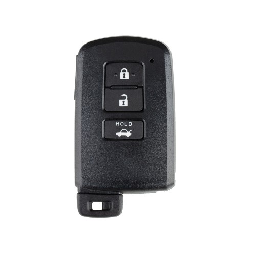 Key Shell for Toyota XM Smart Key 1744 Type 3 Buttons Black 5pcs/lot