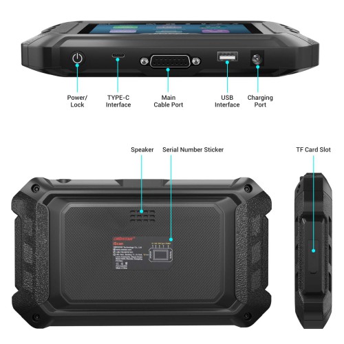 OBDSTAR ISCAN URAL Intelligent Motorcycle Diagnostic Tool Portable Tablet Scanner