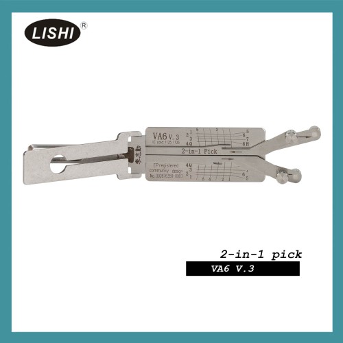 LISHI VA6 Renault Citroen 2-in-1 Auto Pick and Decoder Support Models till year 2015