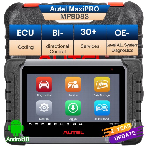AUTEL MaxiPRO MP808S OBD2 Automotive Scanner Professional OE-level Function Same As Autel MP808K/MS906