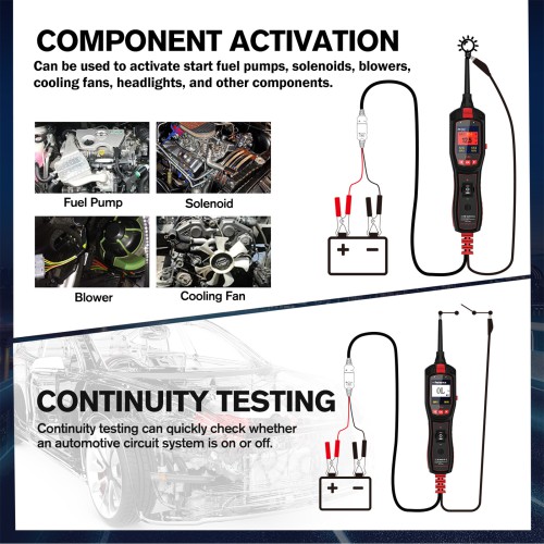 TOPDIAG P150 Electrical Tester 6 - 30 Volt Vehicle Electrical System Diagnostics