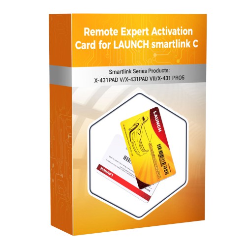 LAUNCH Smartlink C Super Remote Diagnosis Activation Card Contains 3 Times Free Connection