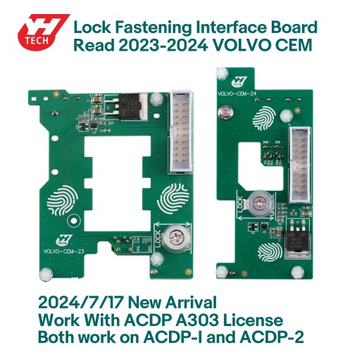 YANHUA Volvo(2023-) CEM Interface Board Set 2 Interface Boards