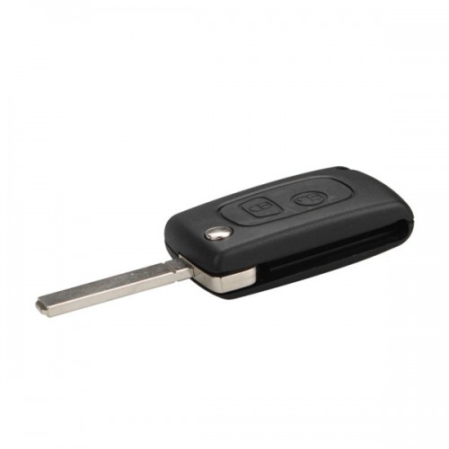 Modified Flip Remote Key Shell 2 Button VA2 for Citroen 5pcs/lot