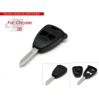 Remote Key Shell 2+1 Button for Chrysler 5pcs/lot