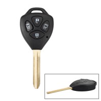 Remote Key Shell 4 Button (With Sticker With Sliding Door) For Toyota 5pcs/lot